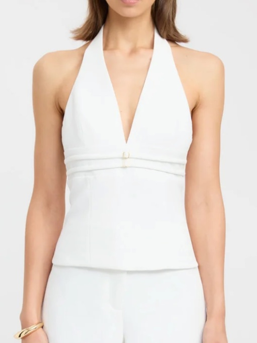 Kookai ariel double belt top